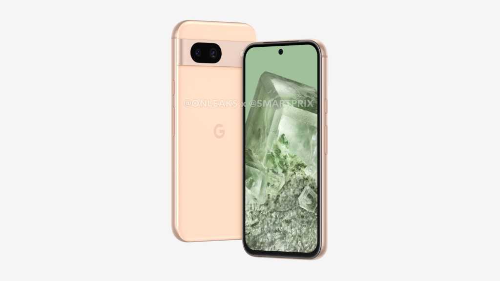Render of the Google Pixel 8a