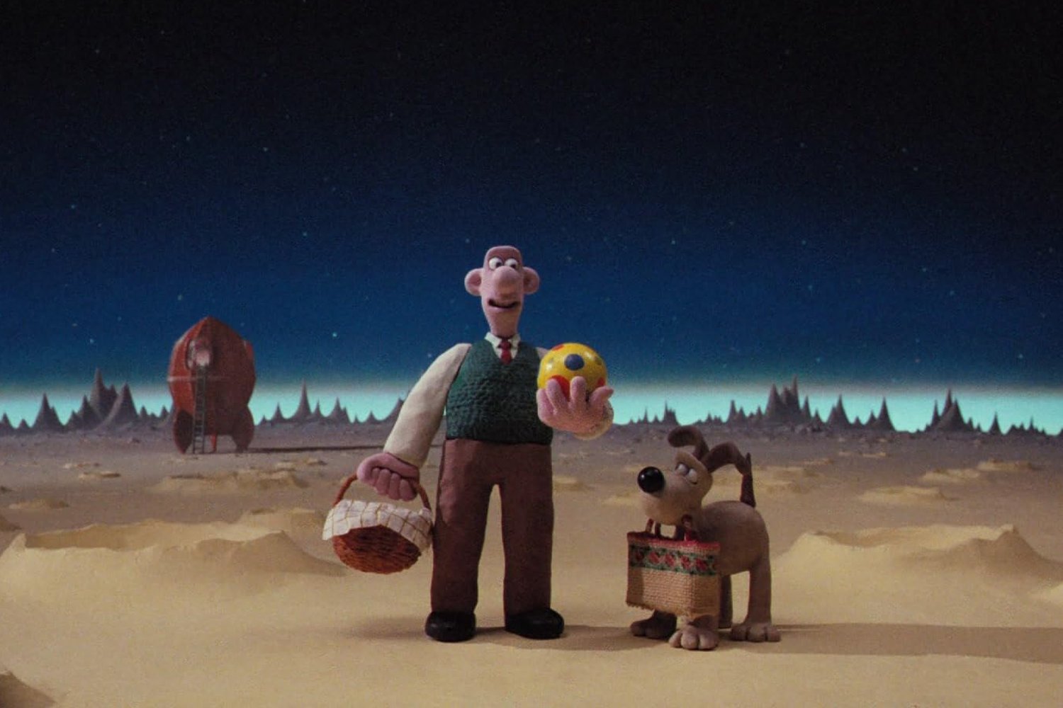 Wallace And Gromit Grand Day Out Moon