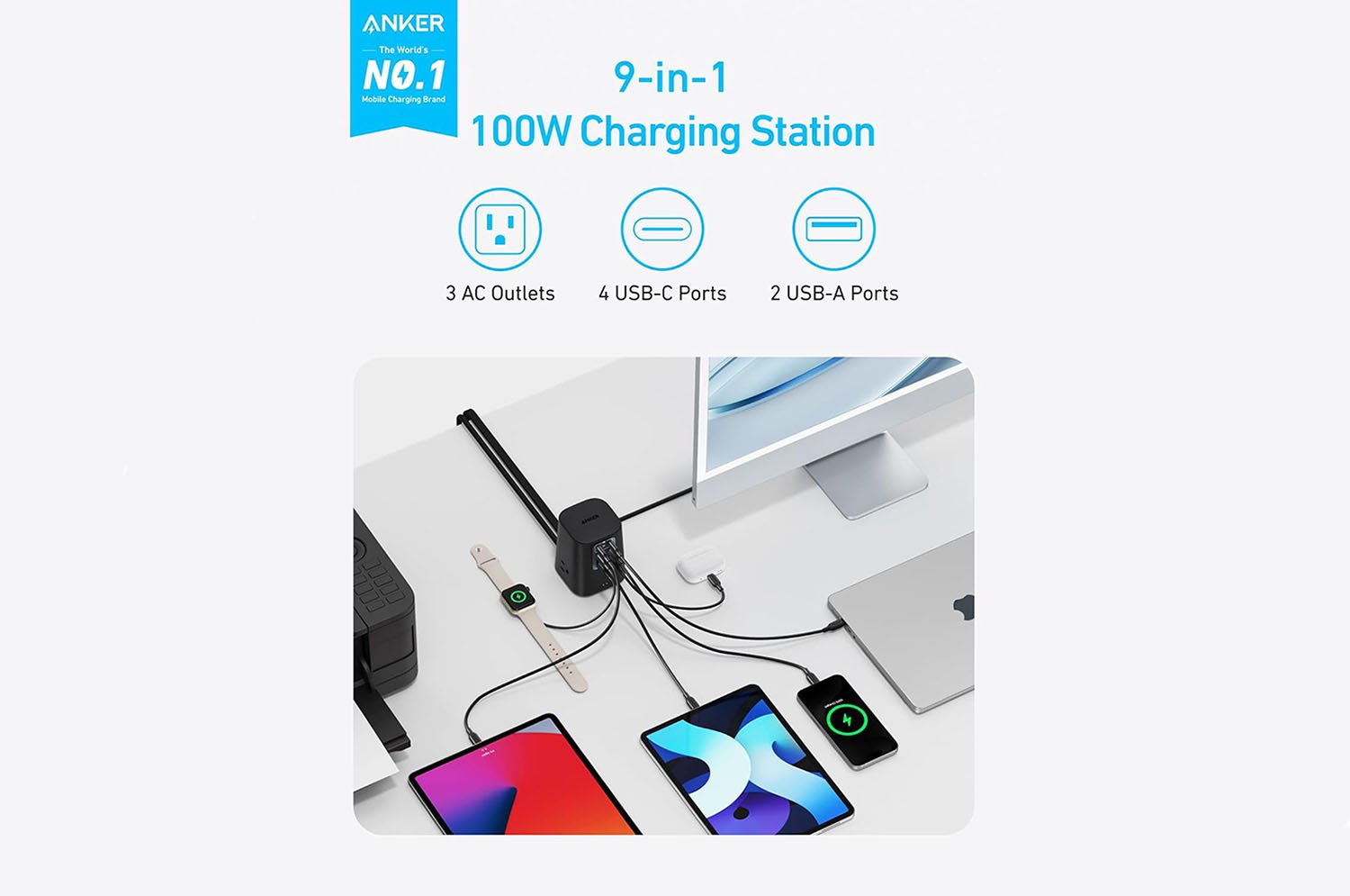 Anker Charging Station 100w