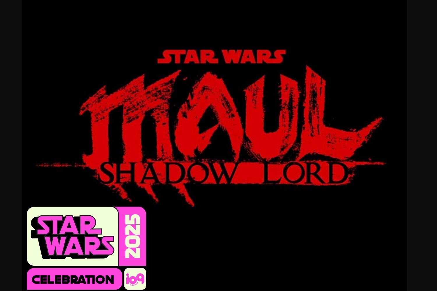 Maul Shadow Celebration Logo