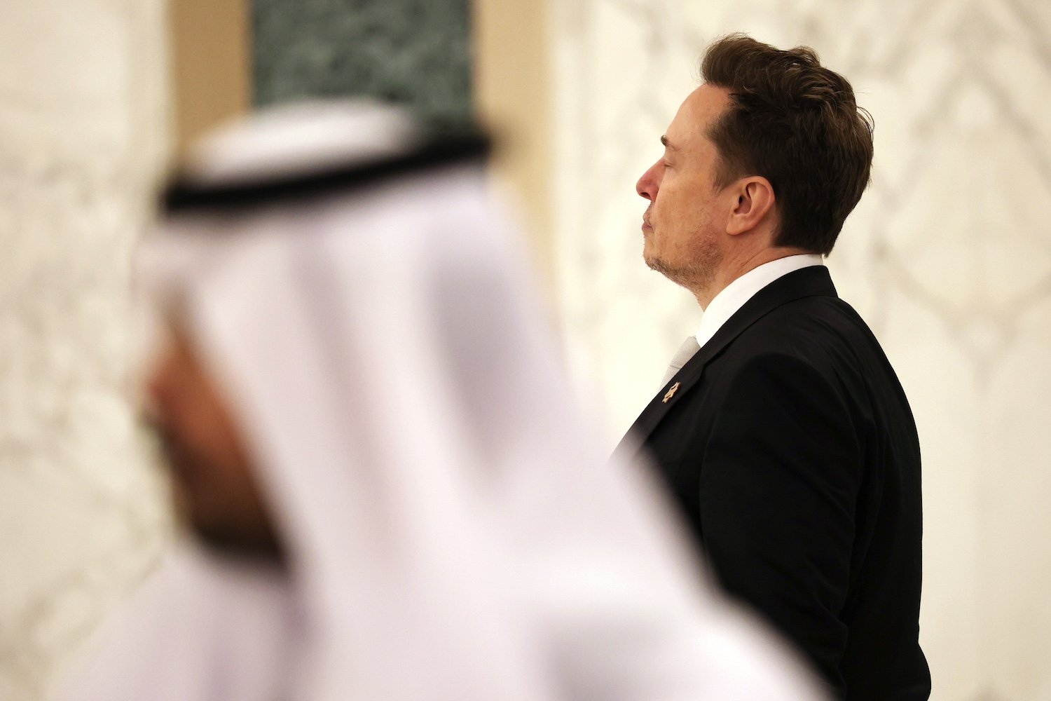 Elon Musk in Riyadh
