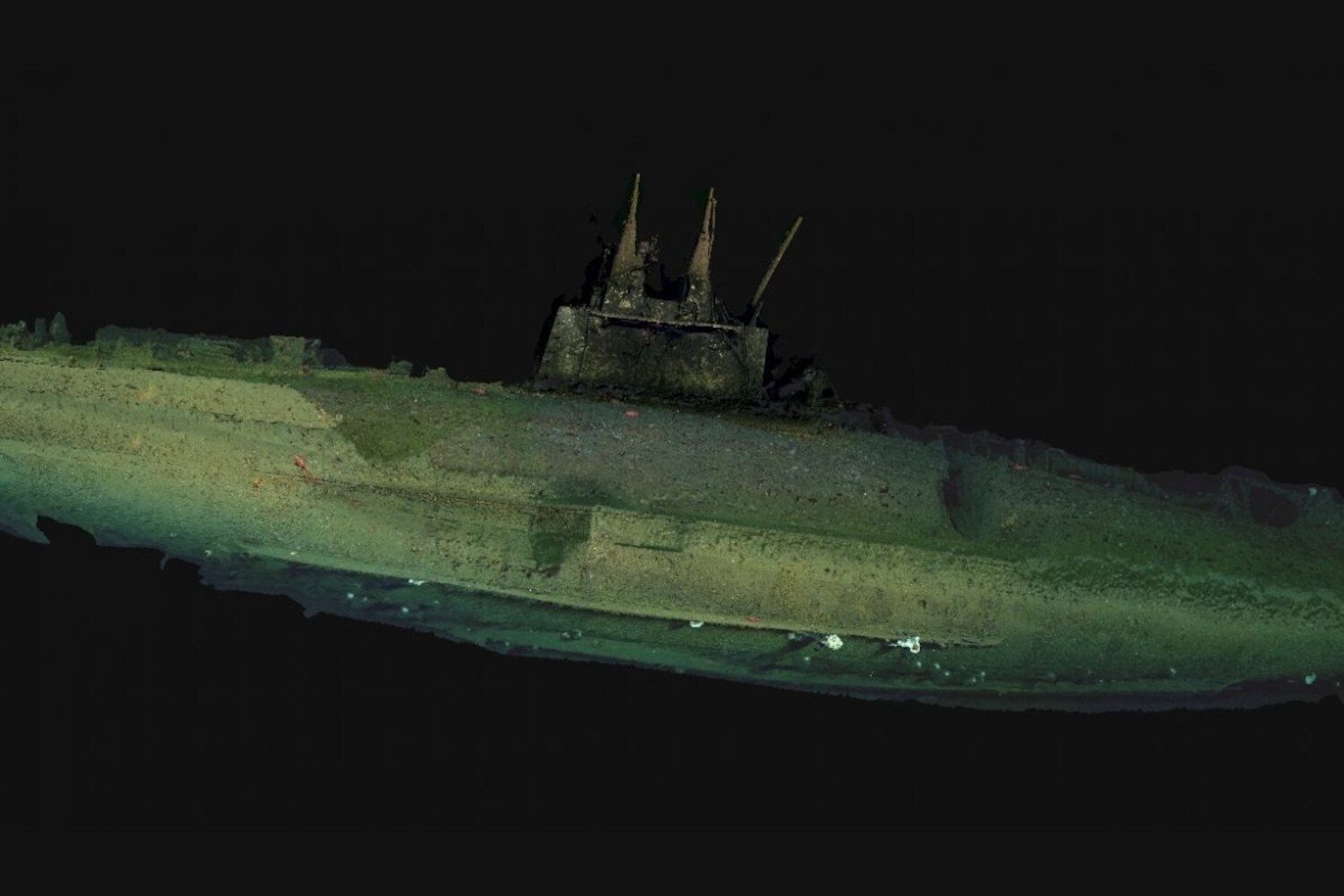 Sunken Uss F1 Submarine