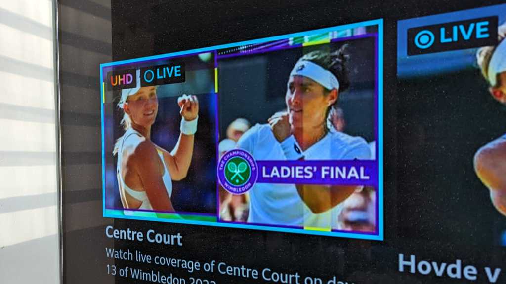 BBC iPlayer Wimbledon Ultra HD