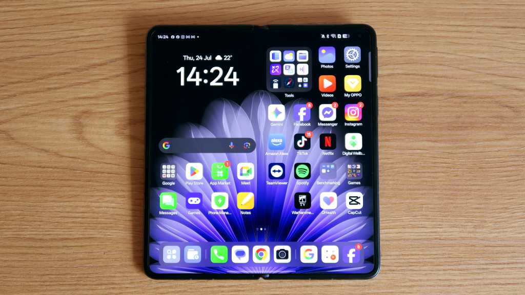 Oppo Find N5 REVIEW home screen