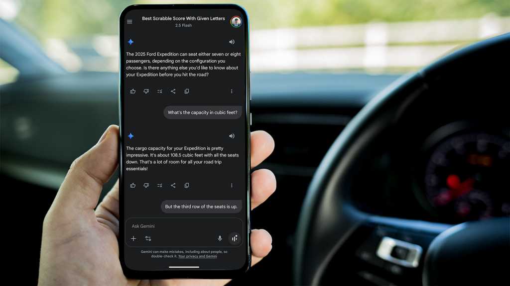 Gemini Live on a Google Pixel phone